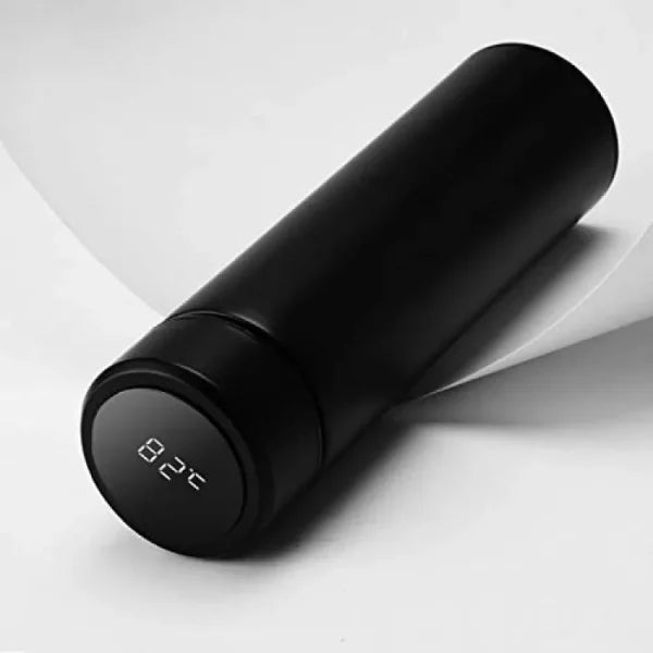 Temperature Display Vacuum Insulated Water Bottle Thermo Flask Made Of Premium Stainless Steel Coffee Cup (random Color