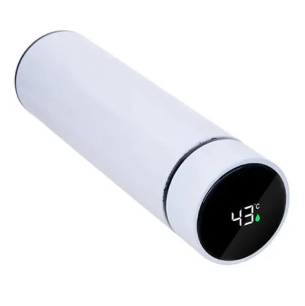 Temperature Display Vacuum Insulated Water Bottle Thermo Flask Made Of Premium Stainless Steel Coffee Cup (random Color